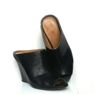 Nine West "Creative" Open Toed, Wedge Heeled Mules
